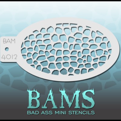 Bad Ass Stencil 4012